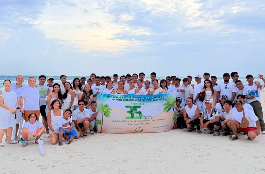 Hydropure Tech Philippines Corporation Celebrates 35 Years of Building Water Treament and Filtration Solutions